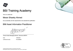 BIM Asset Information Practitioner